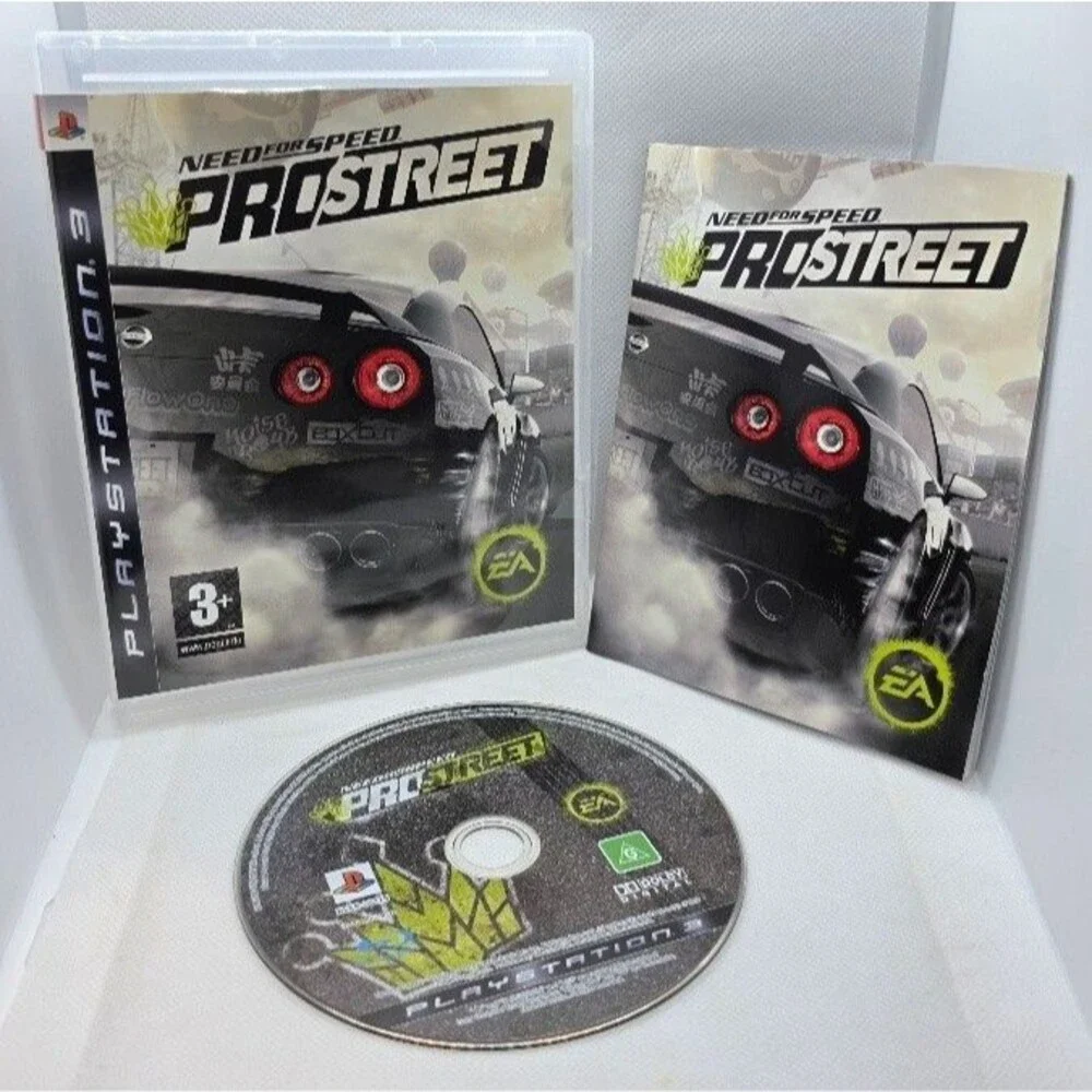 Need for Speed: ProStreet (PlayStation 3, 2007) - Complete w/Manual